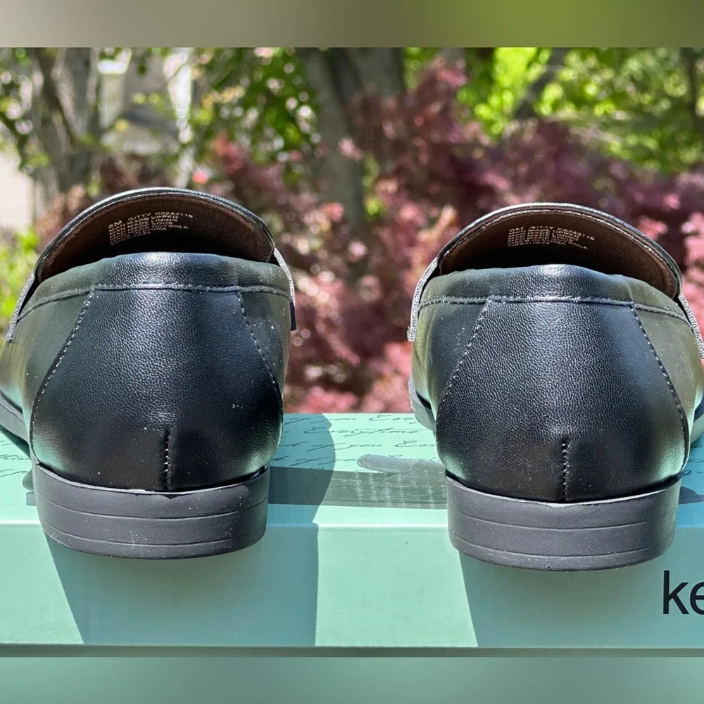 NIB Kensie Black Womens Casual Loafers - US Sizes Womens 8.5 | Youth 7Y